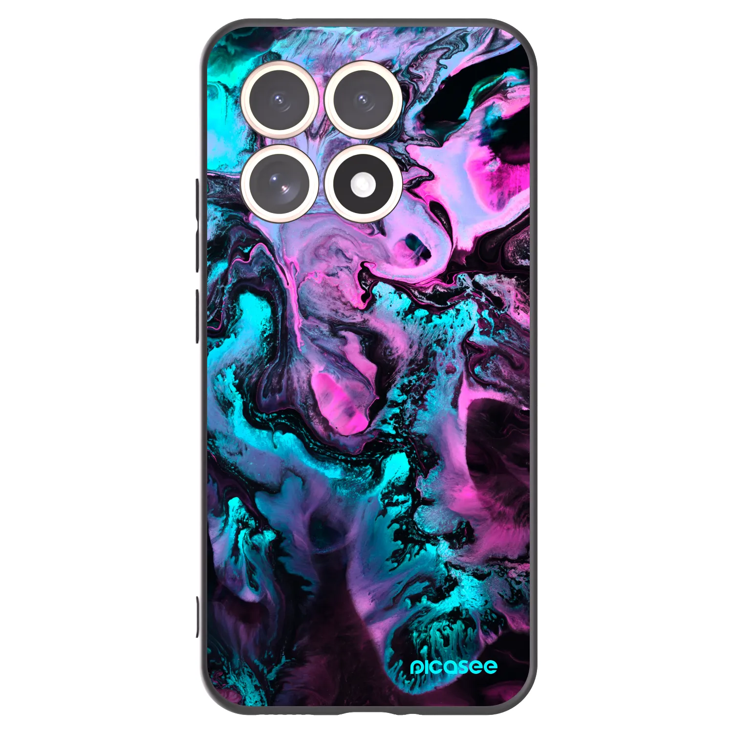 Picasee fekete szilikon tok az alábbi mobiltelefonokra Xiaomi 15T - Lean