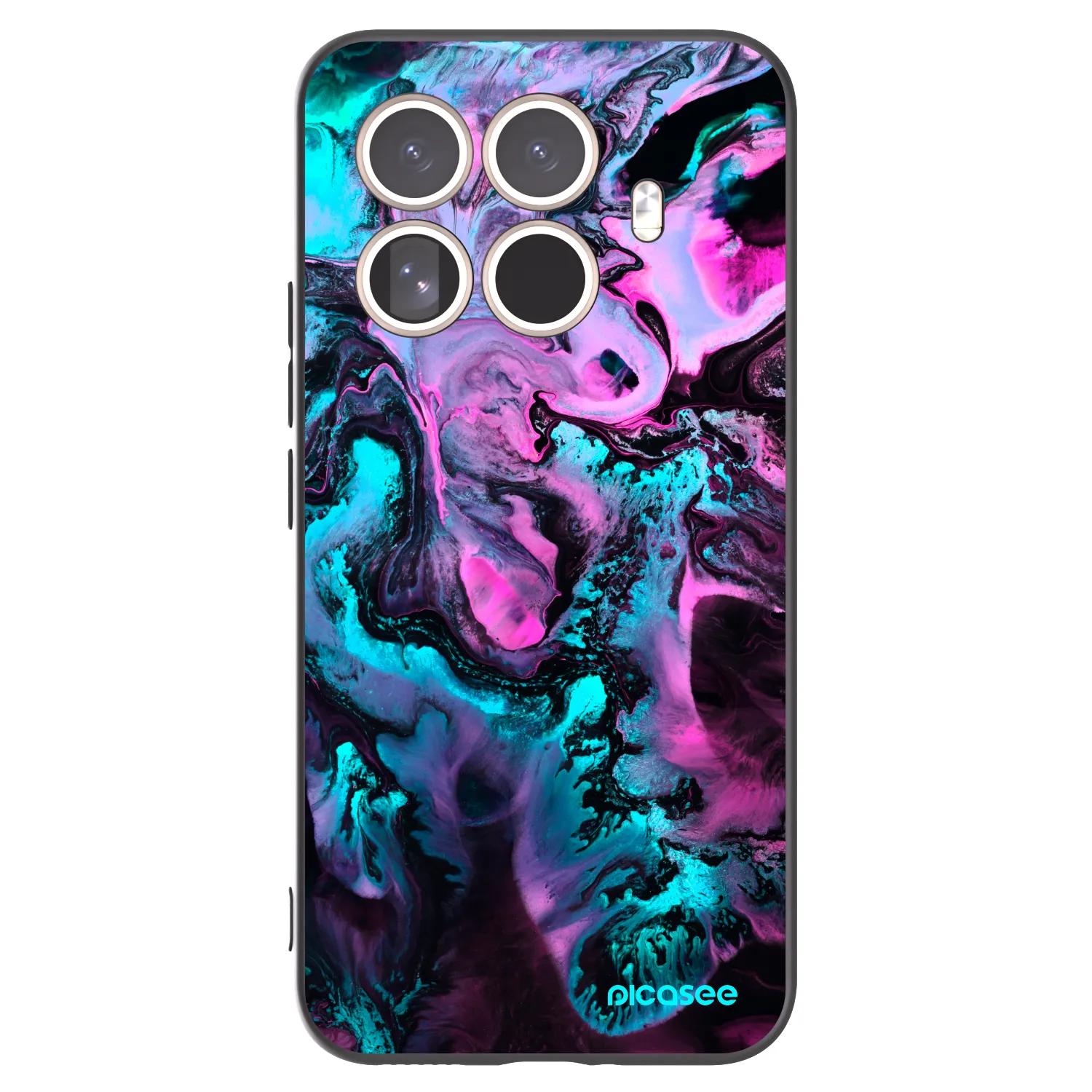 Picasee fekete szilikon tok az alábbi mobiltelefonokra Xiaomi 15T Pro - Lean