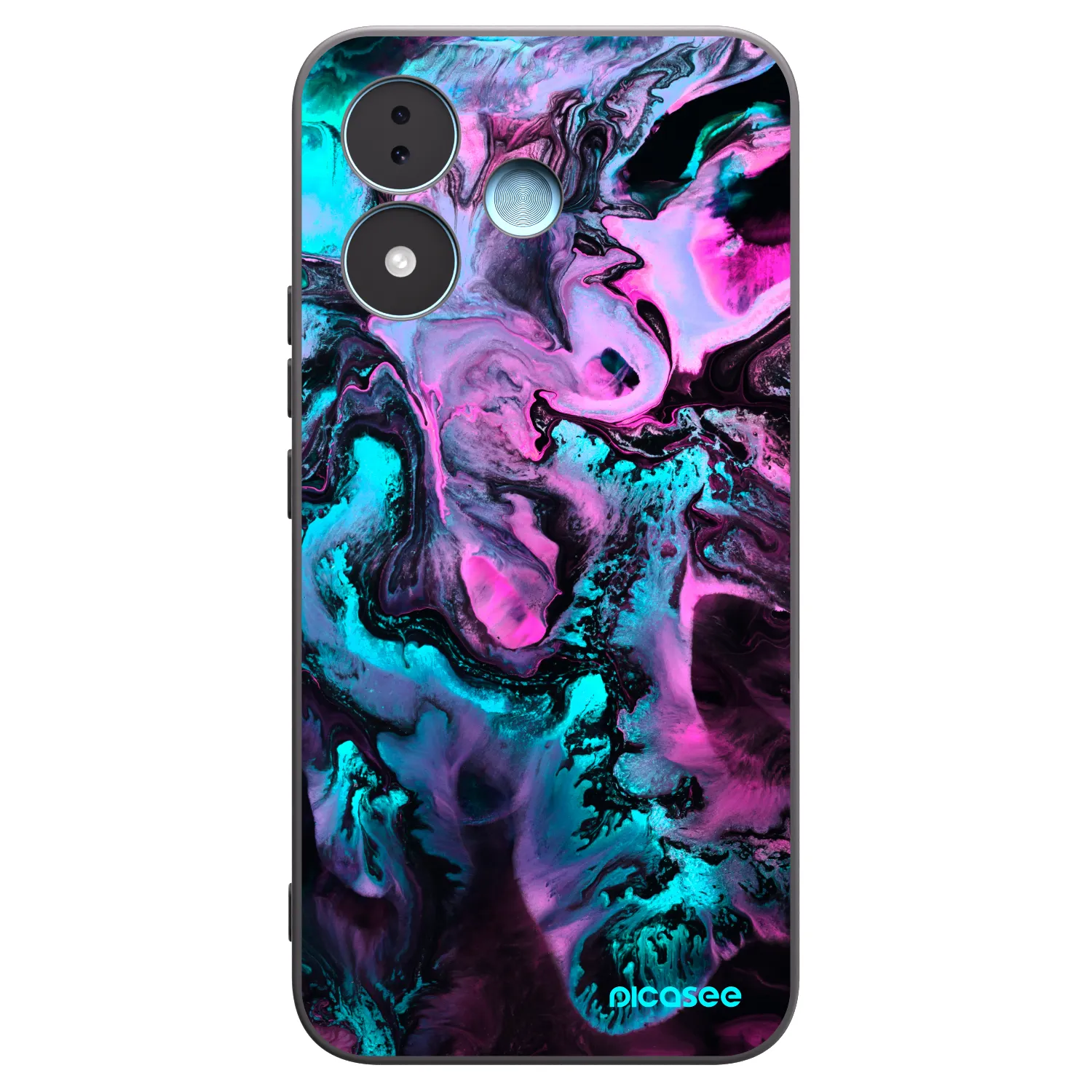 Picasee fekete szilikon tok az alábbi mobiltelefonokra Xiaomi Redmi Note 17 5G - Lean
