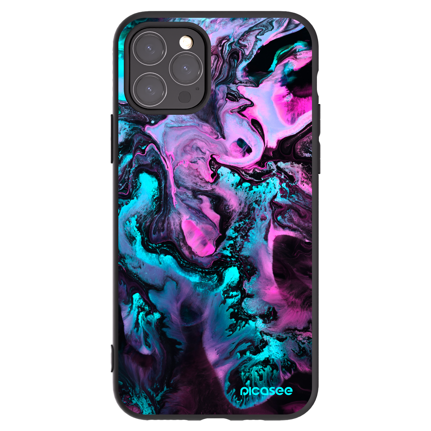 Picasee fekete szilikon tok az alábbi mobiltelefonokra Apple iPhone 11 Pro - Lean