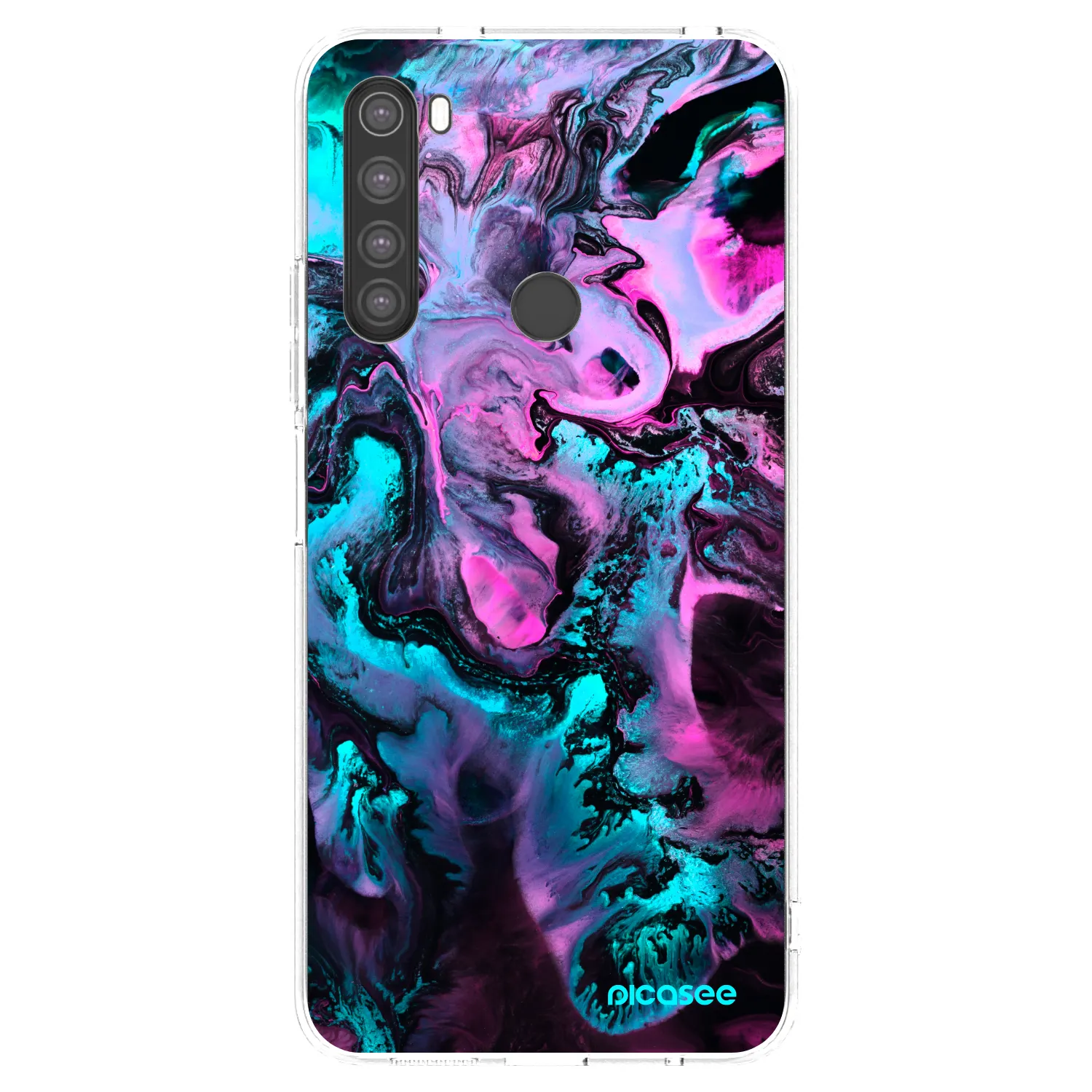 Picasee átlátszó szilikon tok az alábbi mobiltelefonokra Xiaomi Redmi Note 8 - Lean