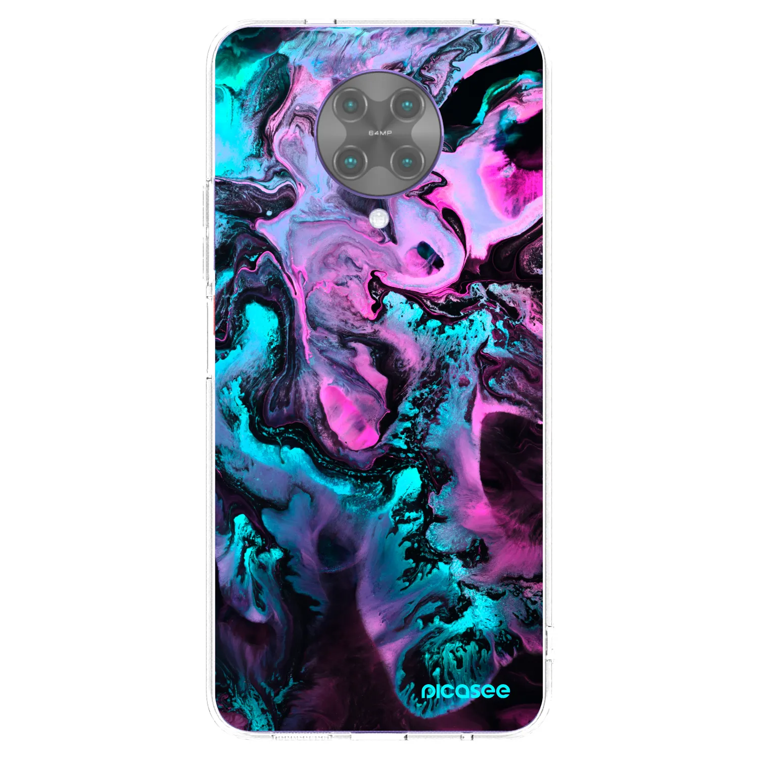 Picasee átlátszó szilikon tok az alábbi mobiltelefonokra Xiaomi Poco F2 Pro - Lean