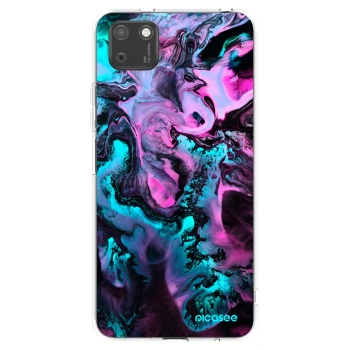 Picasee átlátszó szilikon tok az alábbi mobiltelefonokra Huawei Y5P - Lean