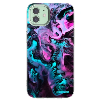 Picasee átlátszó szilikon tok az alábbi mobiltelefonokra Apple iPhone 12 Pro - Lean