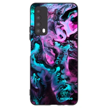 Picasee fekete szilikon tok az alábbi mobiltelefonokra Huawei P Smart 2021 - Lean