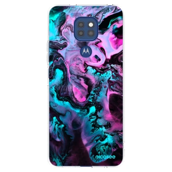 Picasee átlátszó szilikon tok az alábbi mobiltelefonokra Motorola Moto G9 Play - Lean