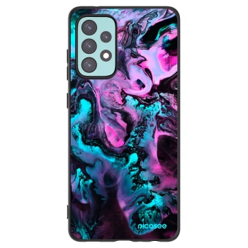 Picasee fekete szilikon tok az alábbi mobiltelefonokra Samsung Galaxy A72 A725F - Lean