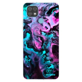 Picasee átlátszó szilikon tok az alábbi mobiltelefonokra Realme C21 - Lean