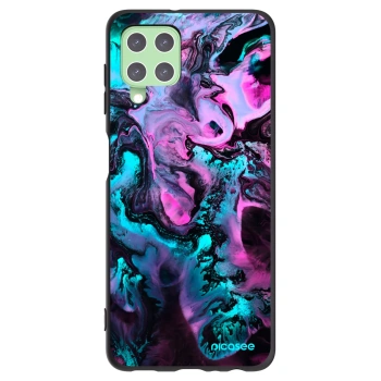 Picasee fekete szilikon tok az alábbi mobiltelefonokra Samsung Galaxy A22 A225F 4G - Lean