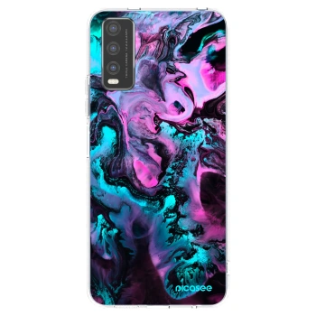 Picasee átlátszó szilikon tok az alábbi mobiltelefonokra Vivo Y20s - Lean