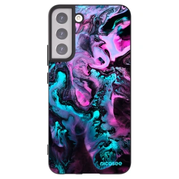 Picasee fekete szilikon tok az alábbi mobiltelefonokra Samsung Galaxy S22+ 5G - Lean