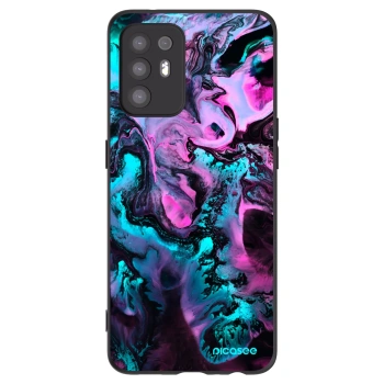 Picasee fekete szilikon tok az alábbi mobiltelefonokra OPPO A94 5G - Lean