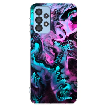 Picasee átlátszó szilikon tok az alábbi mobiltelefonokra Samsung Galaxy A23 A235F 4G - Lean