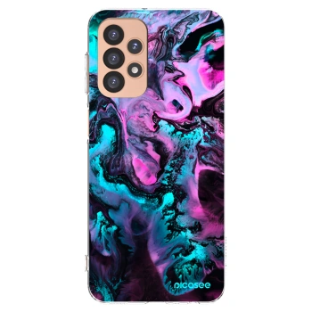 Picasee átlátszó szilikon tok az alábbi mobiltelefonokra Samsung Galaxy A23 A236B 5G - Lean