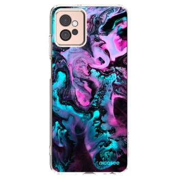Picasee átlátszó szilikon tok az alábbi mobiltelefonokra Motorola Moto G32 - Lean