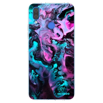 Picasee átlátszó szilikon tok az alábbi mobiltelefonokra Huawei Nova 3i - Lean