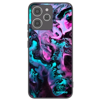 Picasee fekete szilikon tok az alábbi mobiltelefonokra Xiaomi Redmi 12 4G - Lean