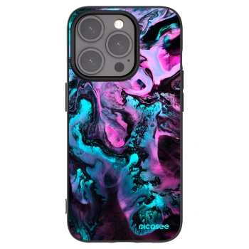 Picasee fekete szilikon tok az alábbi mobiltelefonokra Apple iPhone 15 Pro - Lean