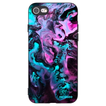 Picasee fekete szilikon tok az alábbi mobiltelefonokra Apple iPhone 8 - Lean