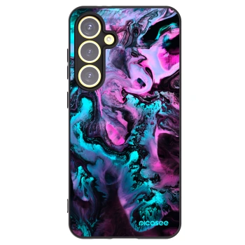 Picasee fekete szilikon tok az alábbi mobiltelefonokra Samsung Galaxy S24 FE S721B - Lean