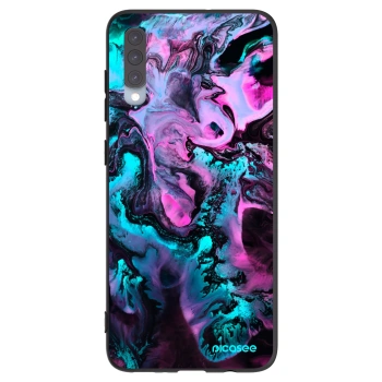 Picasee fekete szilikon tok az alábbi mobiltelefonokra Samsung Galaxy A70 A705F - Lean