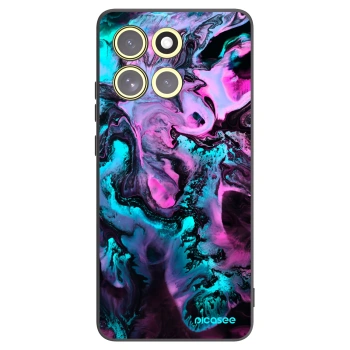 Picasee fekete szilikon tok az alábbi mobiltelefonokra Motorola Moto G86 5G - Lean