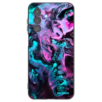 Picasee fekete szilikon tok az alábbi mobiltelefonokra Samsung Galaxy A17 5G - Lean