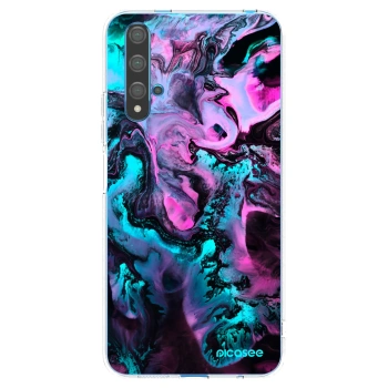 Picasee átlátszó szilikon tok az alábbi mobiltelefonokra Huawei Nova 5T - Lean