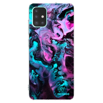 Picasee átlátszó szilikon tok az alábbi mobiltelefonokra Samsung Galaxy A51 A515F - Lean