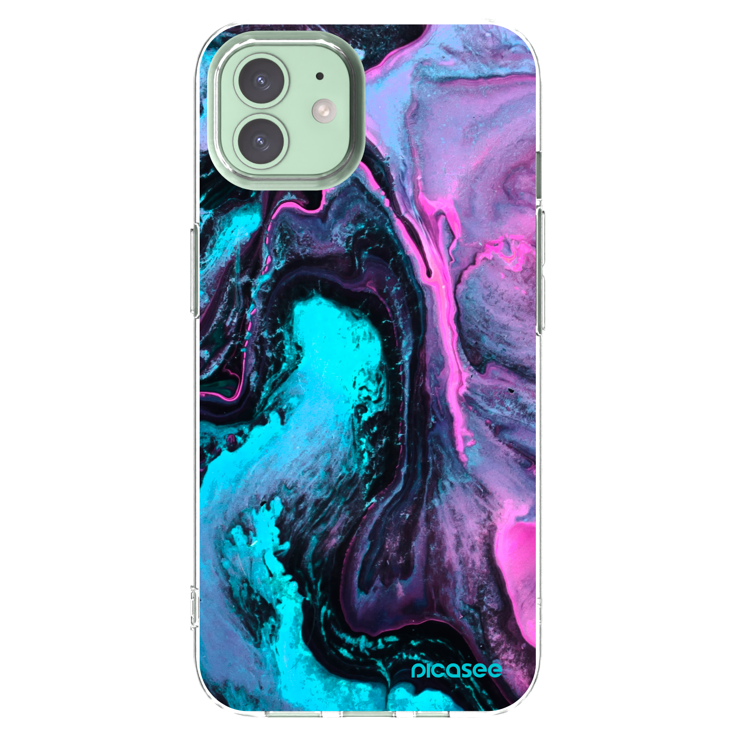 Picasee átlátszó szilikon tok az alábbi mobiltelefonokra Apple iPhone 12 Pro - Lean 2