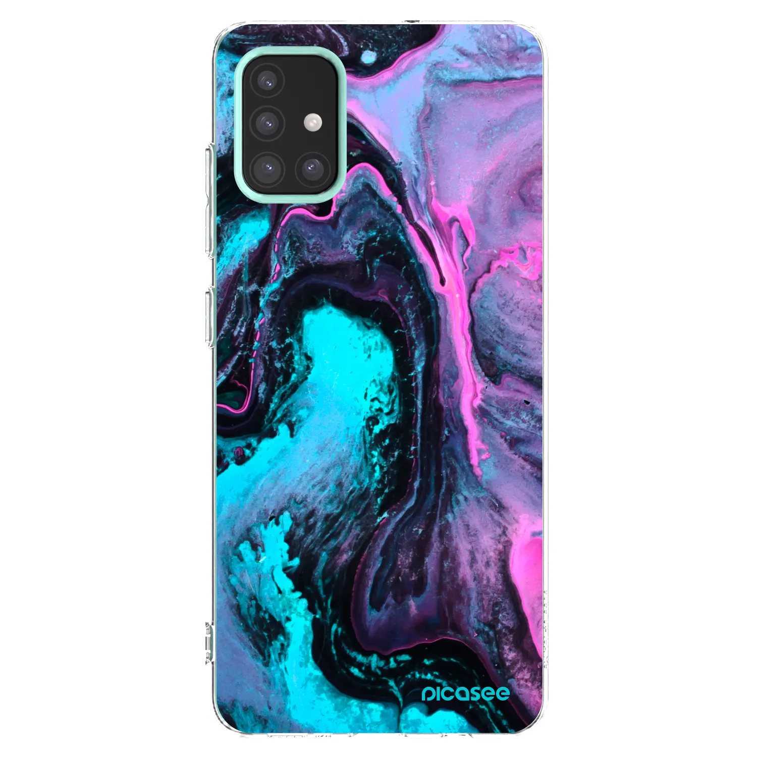 Picasee átlátszó szilikon tok az alábbi mobiltelefonokra Samsung Galaxy M31s - Lean 2
