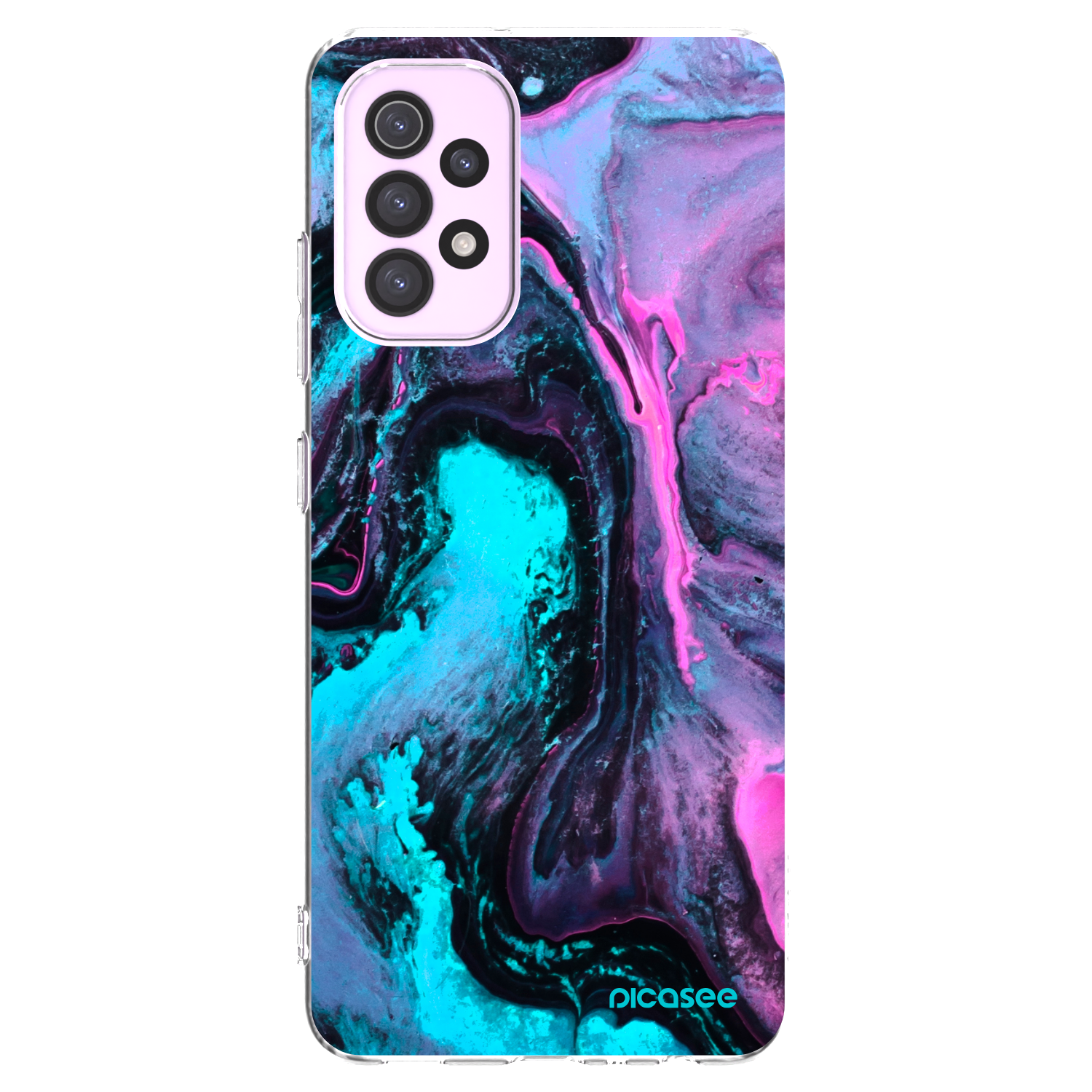 Picasee átlátszó szilikon tok az alábbi mobiltelefonokra Samsung Galaxy A32 5G A326B - Lean 2