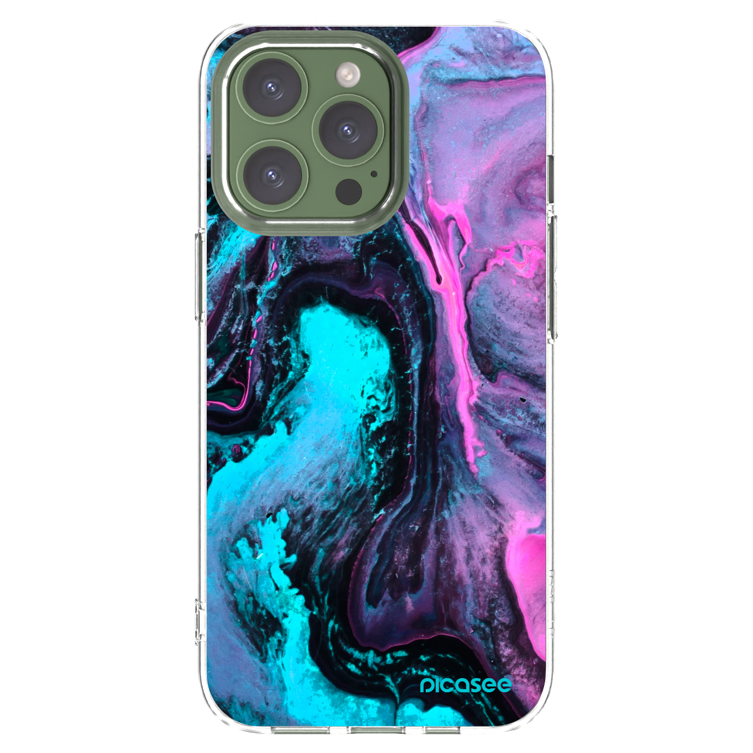 Picasee átlátszó szilikon tok az alábbi mobiltelefonokra Apple iPhone 13 Pro - Lean 2