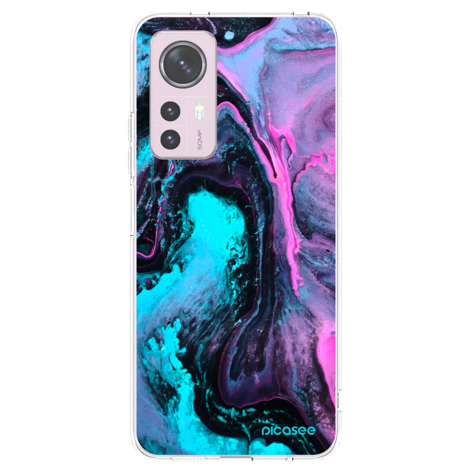 Picasee átlátszó szilikon tok az alábbi mobiltelefonokra Xiaomi 12 - Lean 2