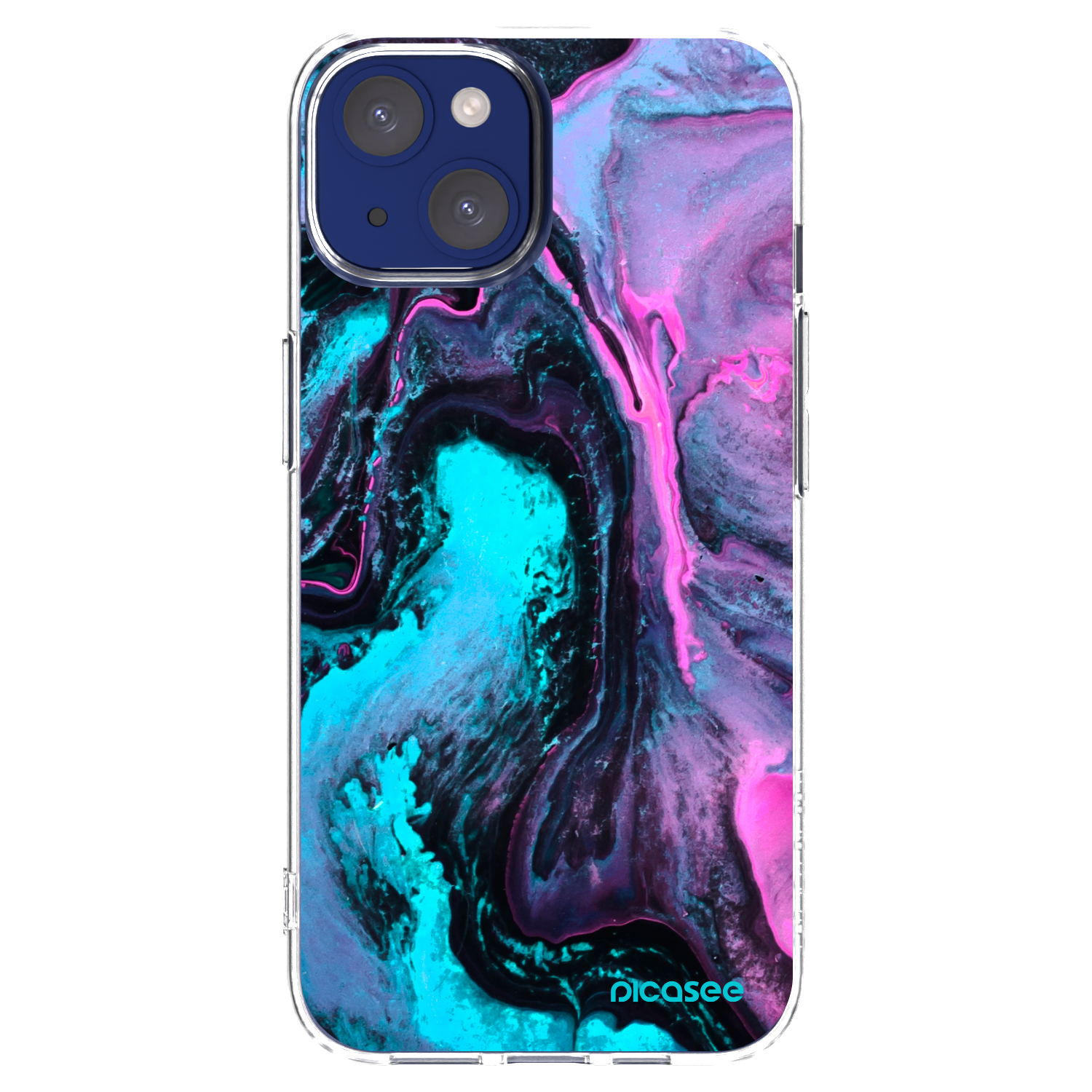 Picasee átlátszó szilikon tok az alábbi mobiltelefonokra Apple iPhone 14 - Lean 2