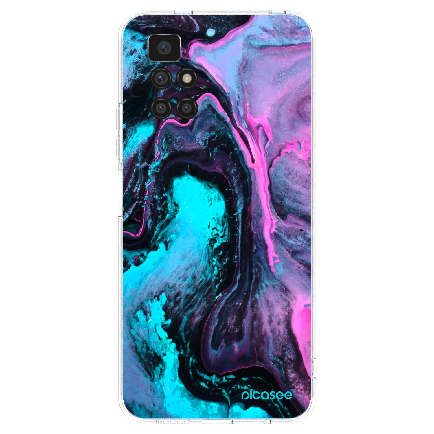 Picasee átlátszó szilikon tok az alábbi mobiltelefonokra Xiaomi Redmi 10 (2022) - Lean 2