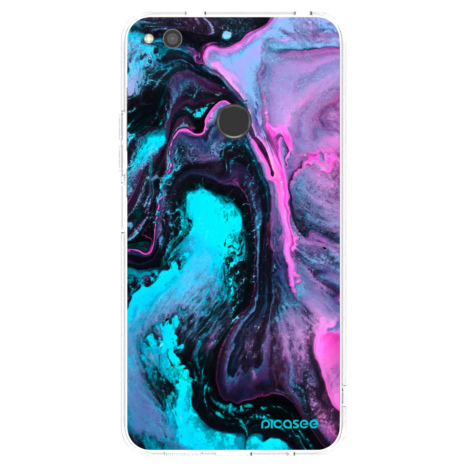 Picasee átlátszó szilikon tok az alábbi mobiltelefonokra Huawei P9 Lite 2017 - Lean 2