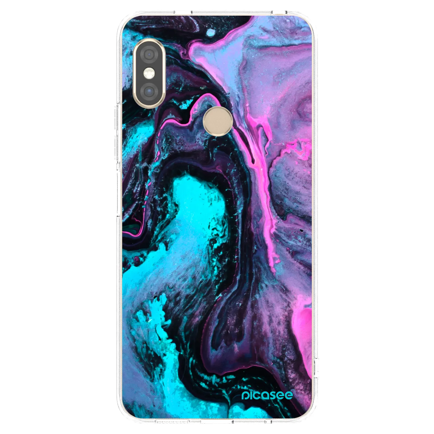 Picasee átlátszó szilikon tok az alábbi mobiltelefonokra Xiaomi Redmi Note 5 Global - Lean 2