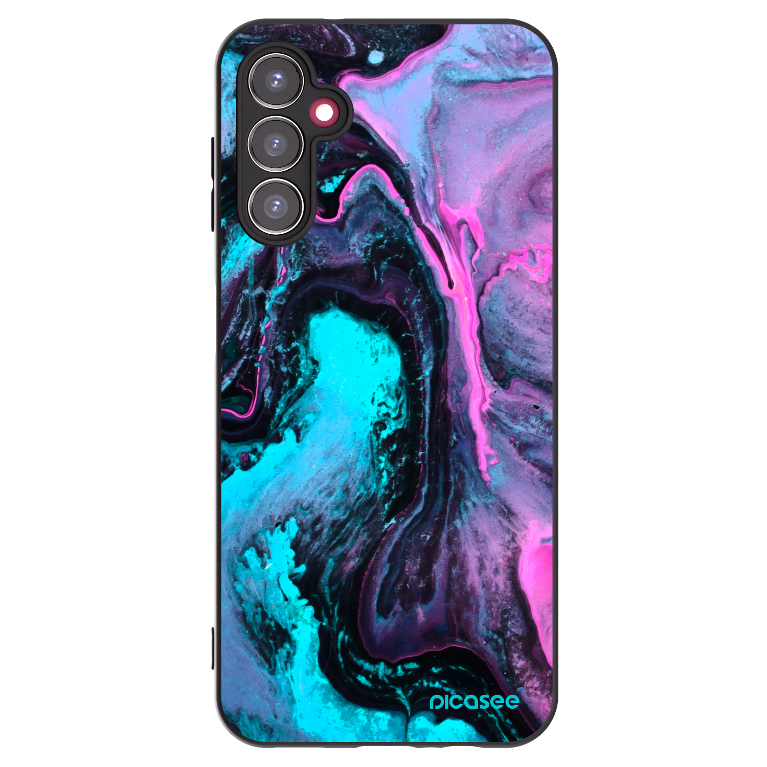 Picasee fekete szilikon tok az alábbi mobiltelefonokra Samsung Galaxy A14 5G A146P - Lean 2