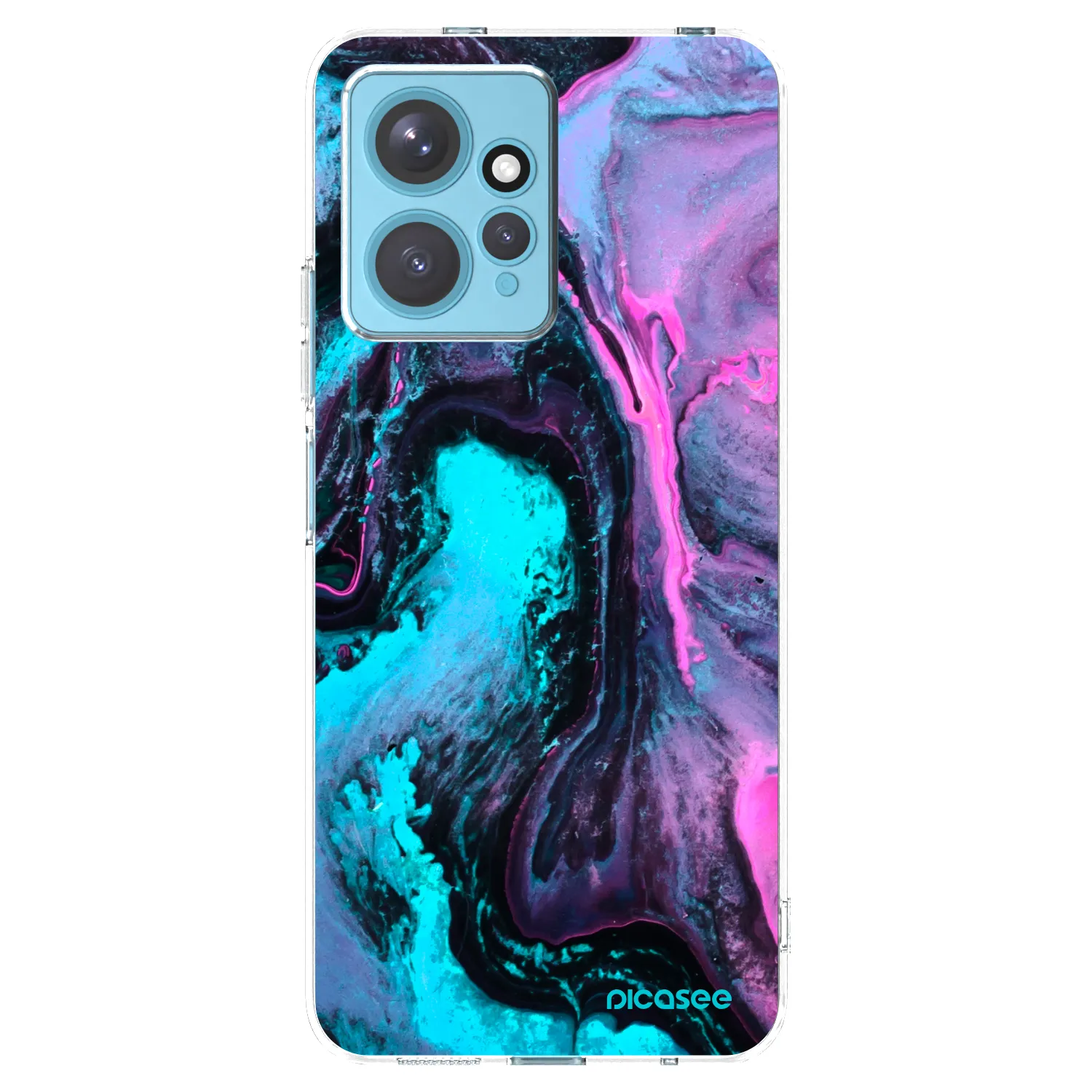 Picasee átlátszó szilikon tok az alábbi mobiltelefonokra Xiaomi Redmi Note 12 4G - Lean 2