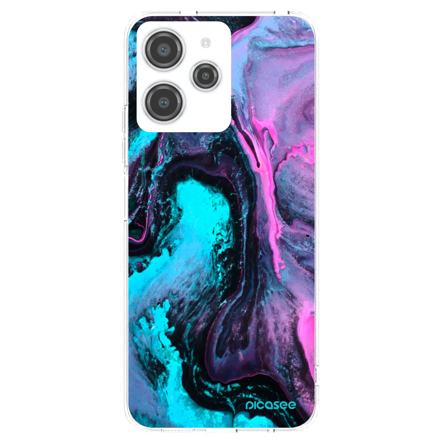 Picasee átlátszó szilikon tok az alábbi mobiltelefonokra Xiaomi Redmi 12 4G - Lean 2