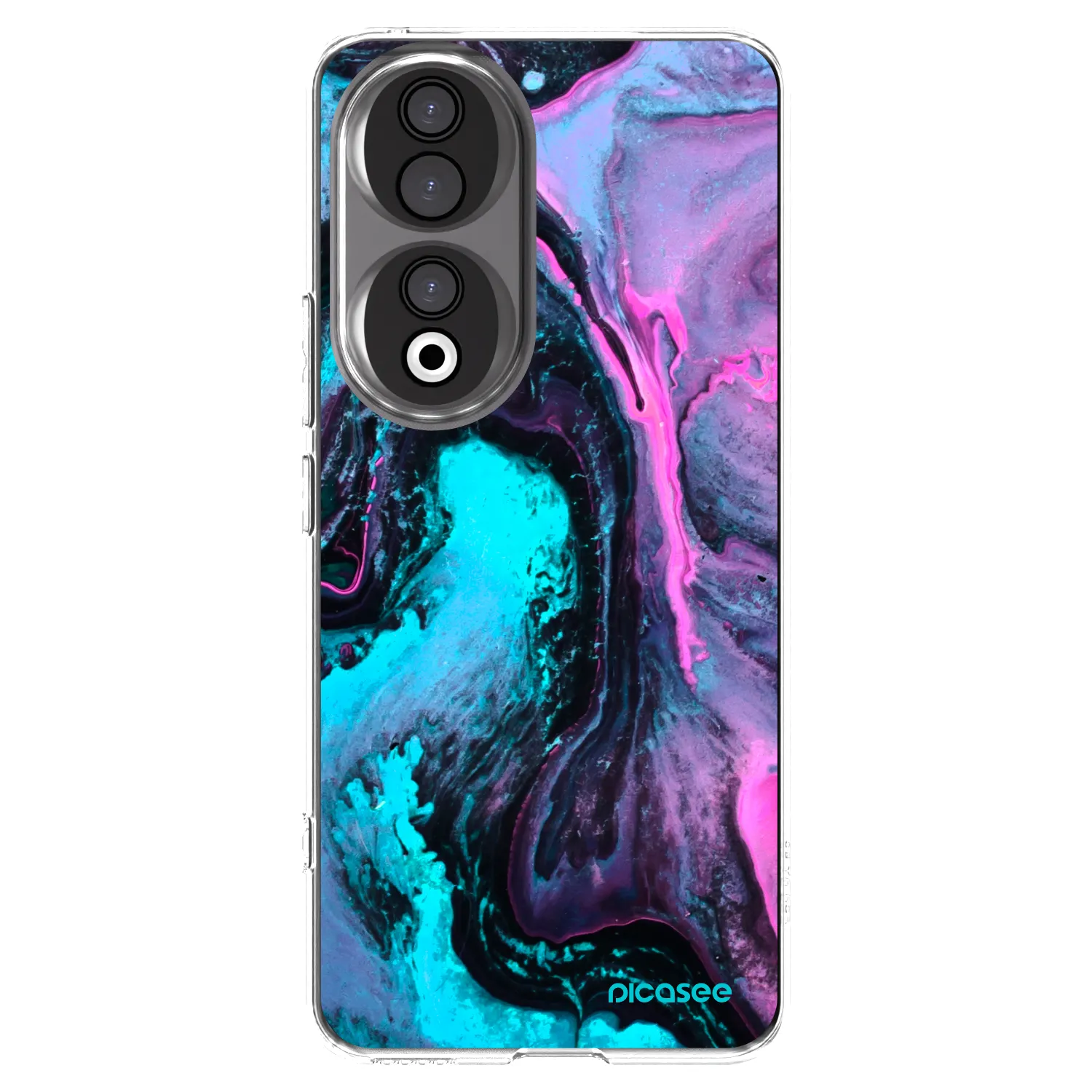Picasee átlátszó szilikon tok az alábbi mobiltelefonokra Honor 90 5G - Lean 2