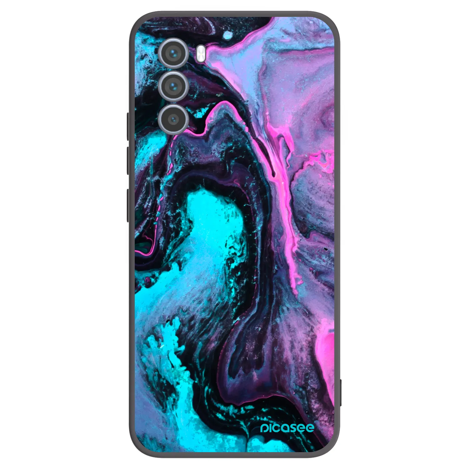 Picasee fekete szilikon tok az alábbi mobiltelefonokra Motorola Moto G62 - Lean 2