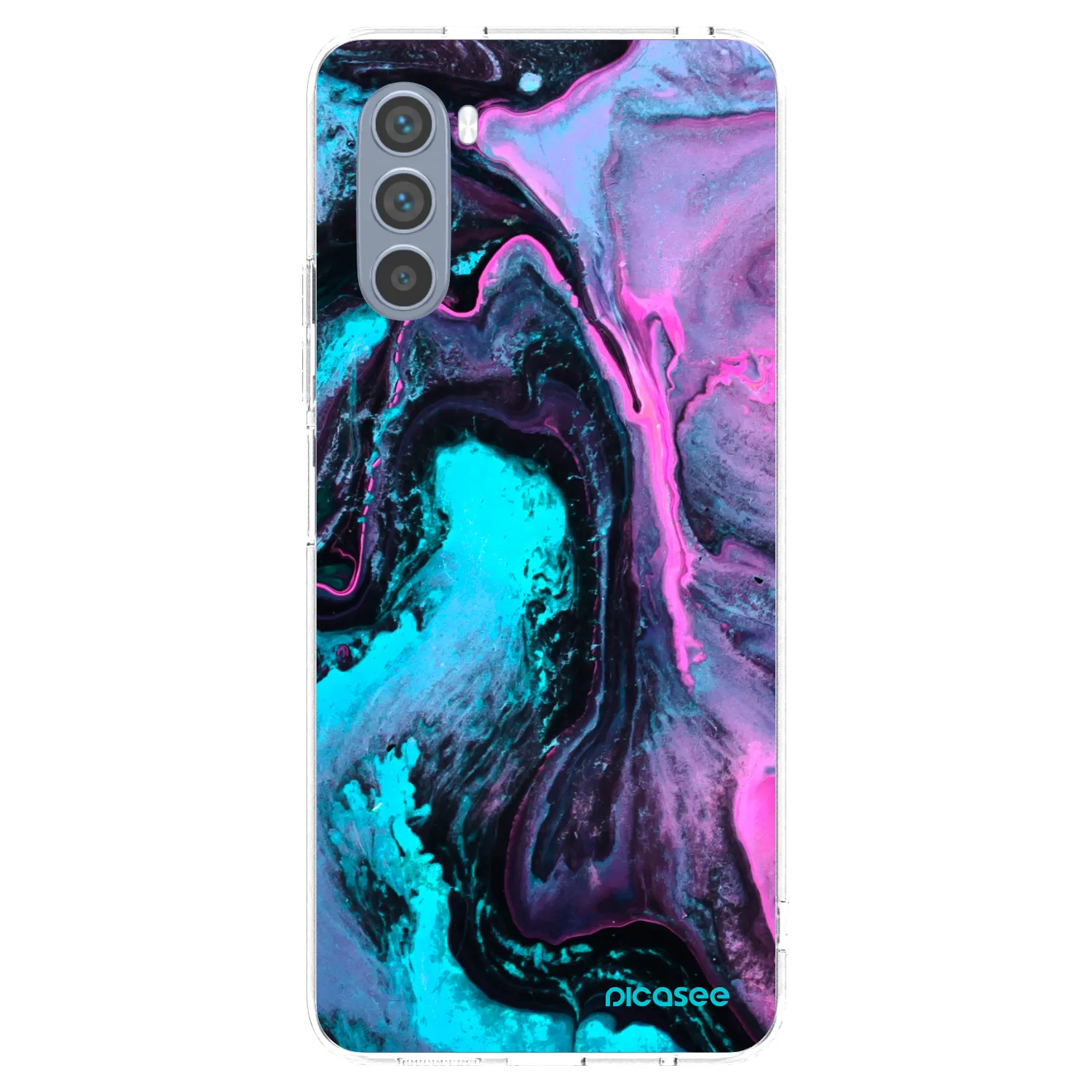 Picasee átlátszó szilikon tok az alábbi mobiltelefonokra Motorola Moto G62 - Lean 2