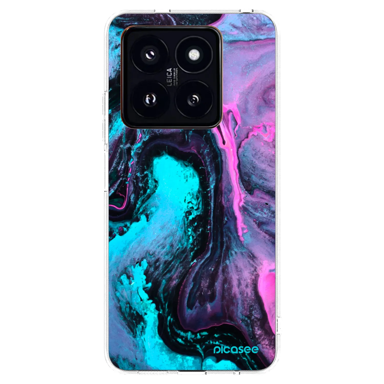 Picasee átlátszó szilikon tok az alábbi mobiltelefonokra Xiaomi 14 Pro - Lean 2