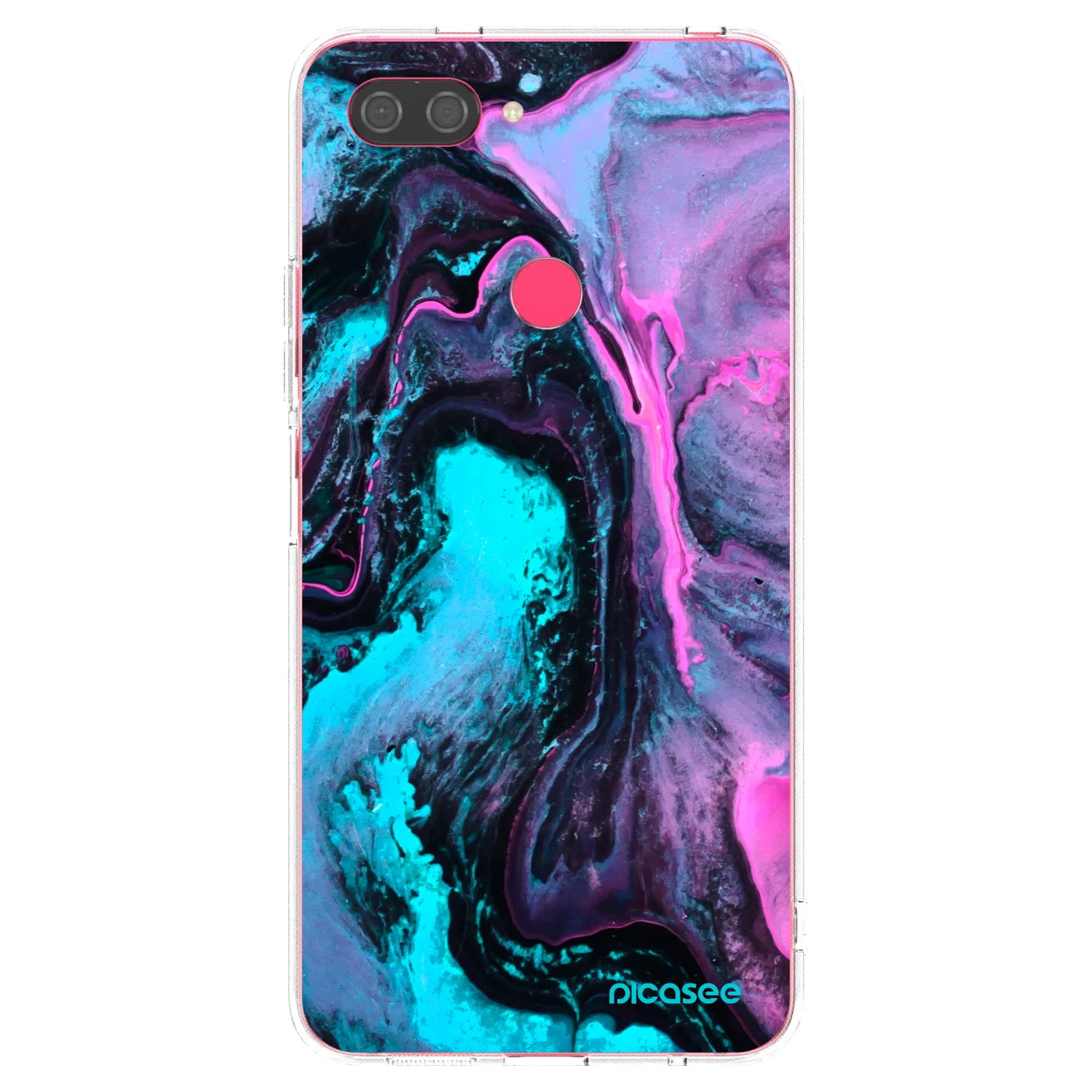 Picasee átlátszó szilikon tok az alábbi mobiltelefonokra Xiaomi Mi 8 Lite - Lean 2