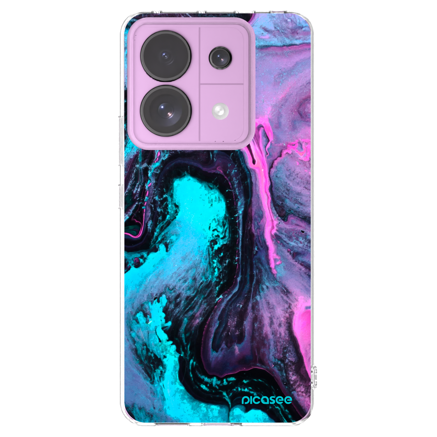 Picasee átlátszó szilikon tok az alábbi mobiltelefonokra Xiaomi Redmi Note 13 Pro 5G - Lean 2