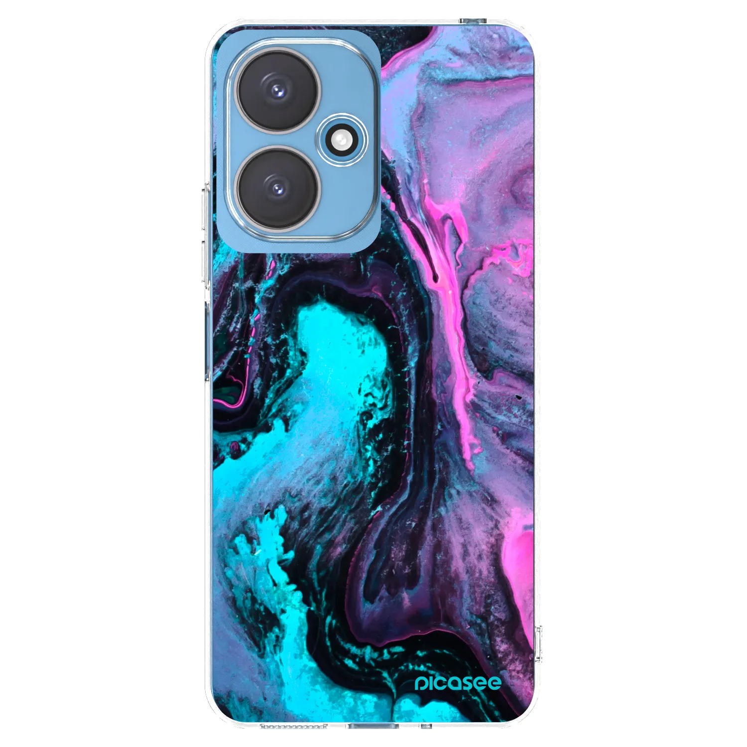 Picasee átlátszó szilikon tok az alábbi mobiltelefonokra Xiaomi Redmi 13C 5G - Lean 2