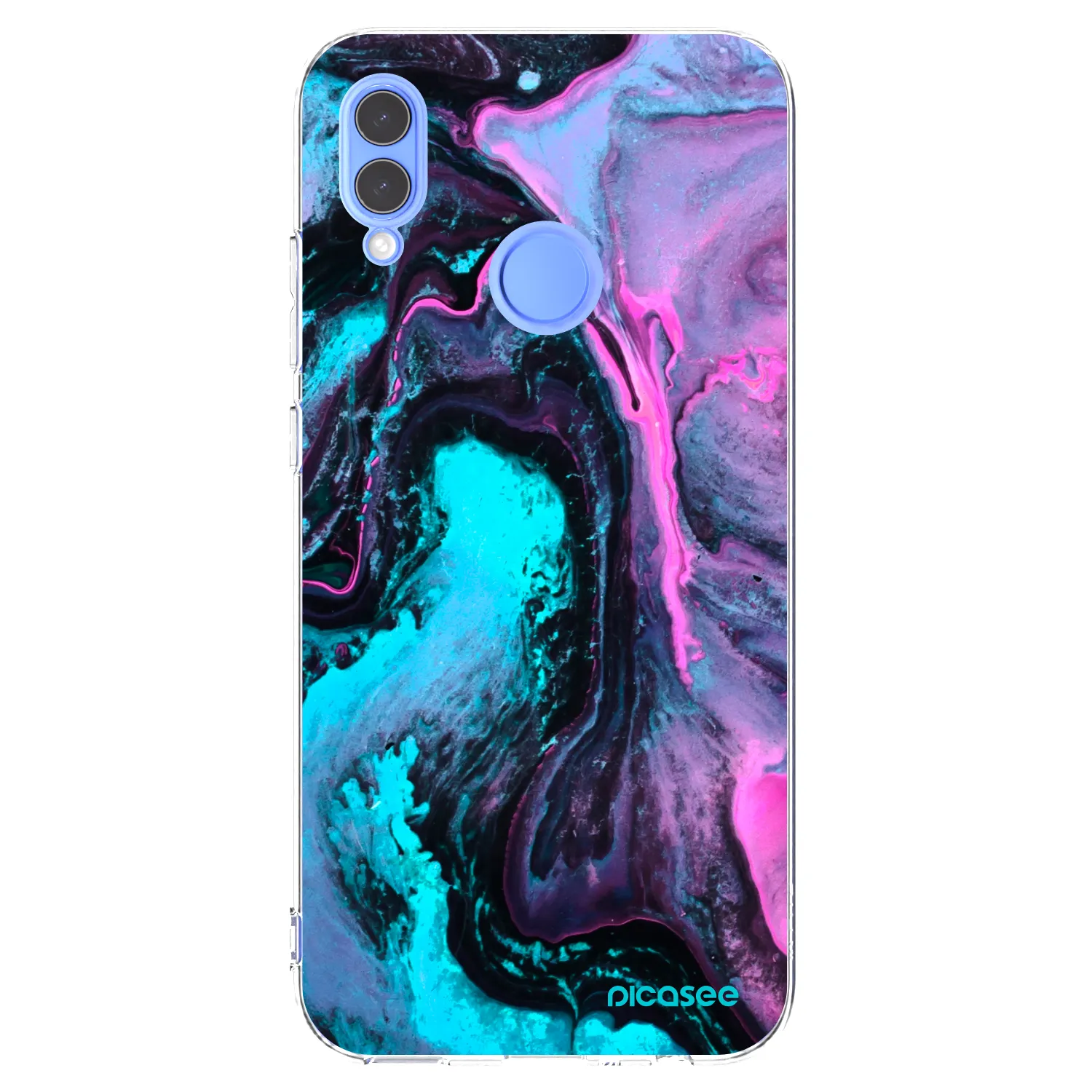 Picasee átlátszó szilikon tok az alábbi mobiltelefonokra Honor 10 Lite - Lean 2