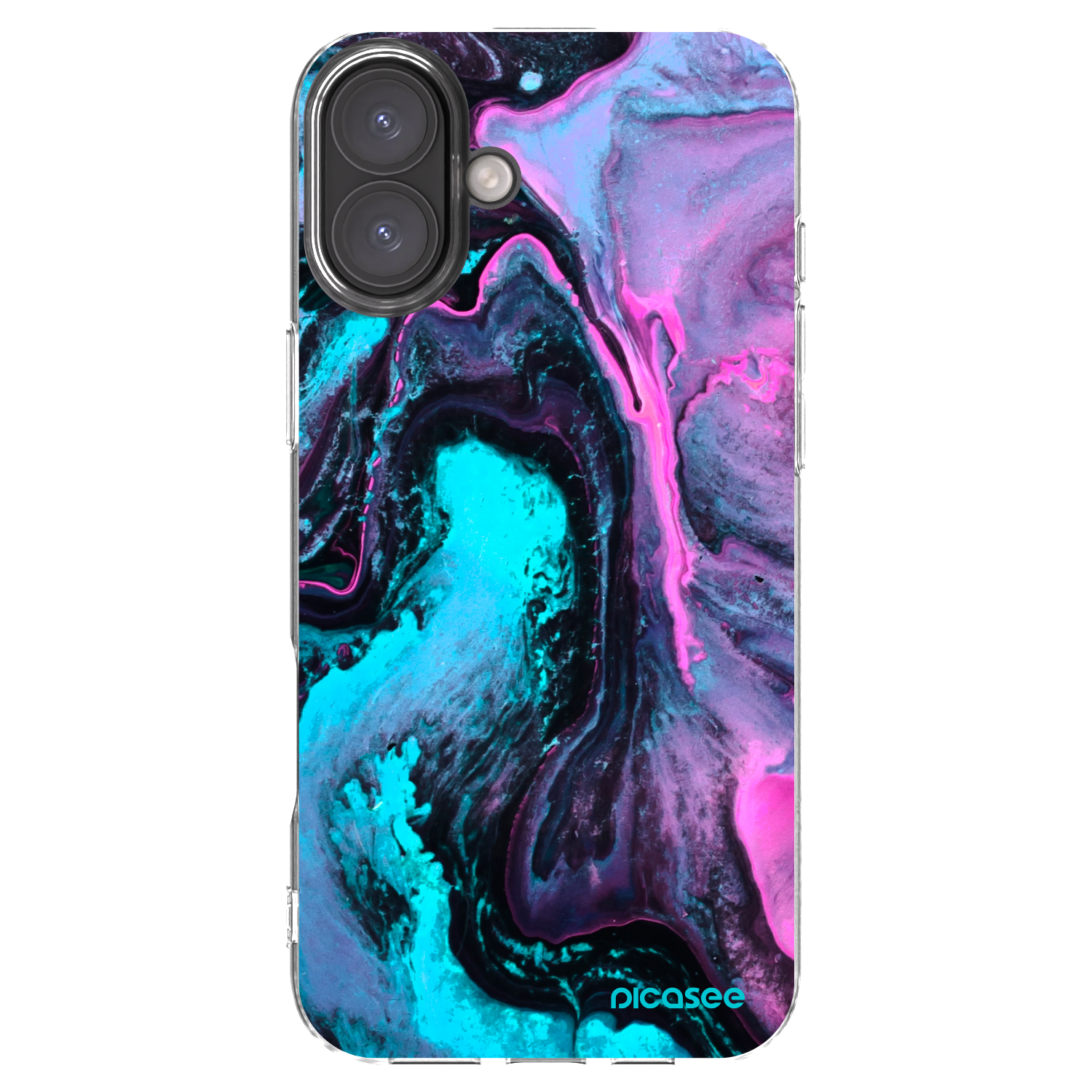Picasee átlátszó szilikon tok az alábbi mobiltelefonokra Apple iPhone 16 Plus - Lean 2